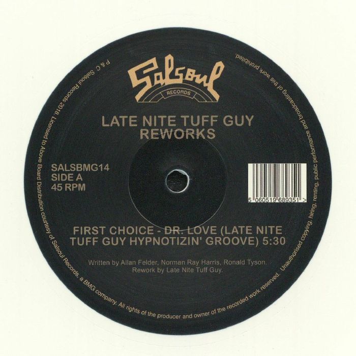 FIRST CHOICE/DOUBLE EXPOSURE - Late Nite Tuff Guy Reworks (reissue)