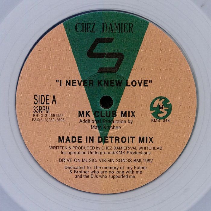 DAMIER, Chez - I Never Knew Love (reissue)