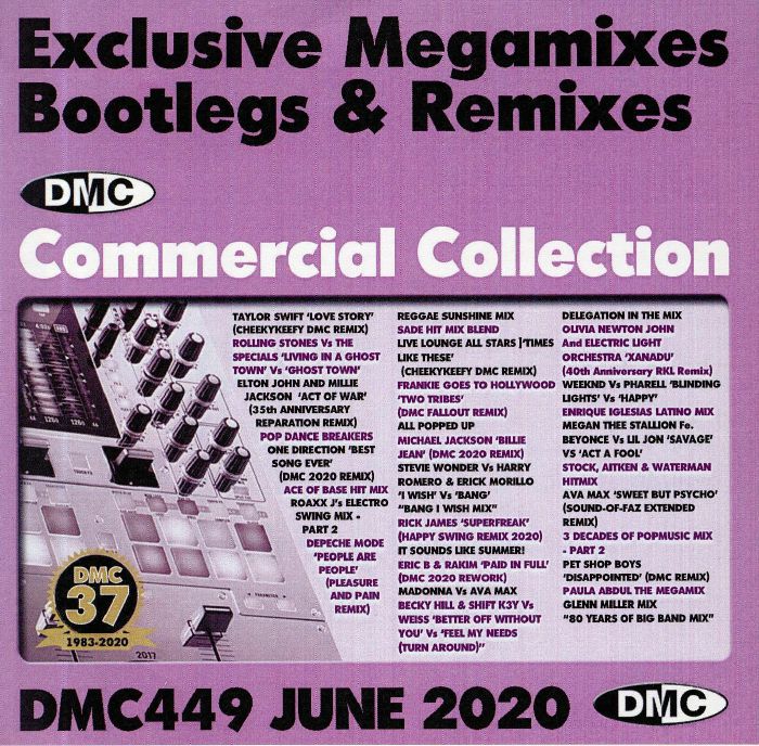 VARIOUS - DMC Commercial Collection June 2020: Exclusive Megamixes Bootlegs & Remixes (Strictly DJ Only)