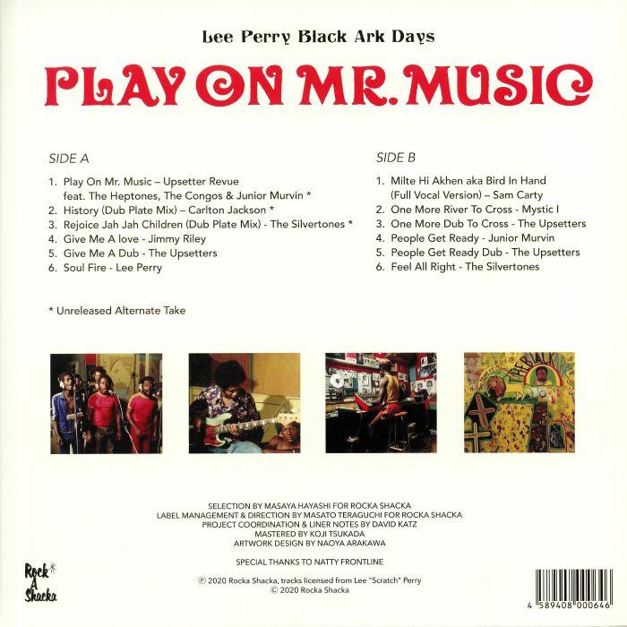 PERRY, Lee - Play On Mr Music: Black Ark Days
