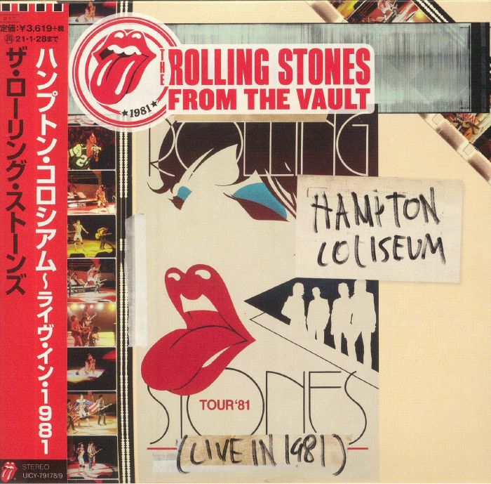 ROLLING STONES, The - From The Vault: Hampton Coliseum Live In 1981 (Japan Edition)