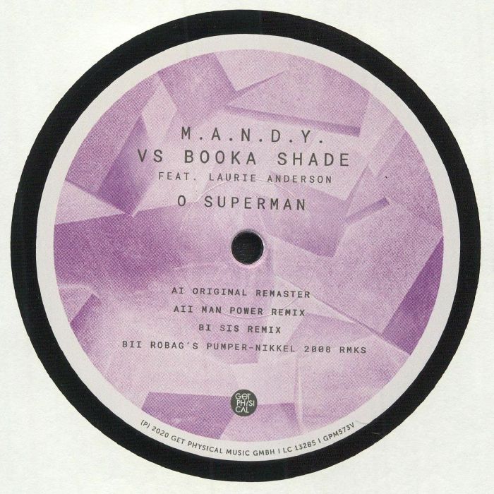 MANDY vs BOOKA SHADE feat LAURIE ANDERSON - O Superman
