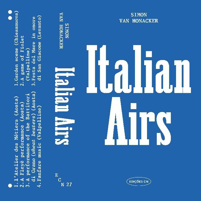 VAN HONACKER, Simon - Italian Airs