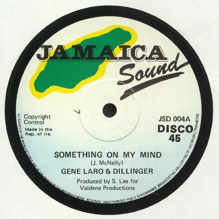 LARO, Gene/DILLINGER - Something On My Mind