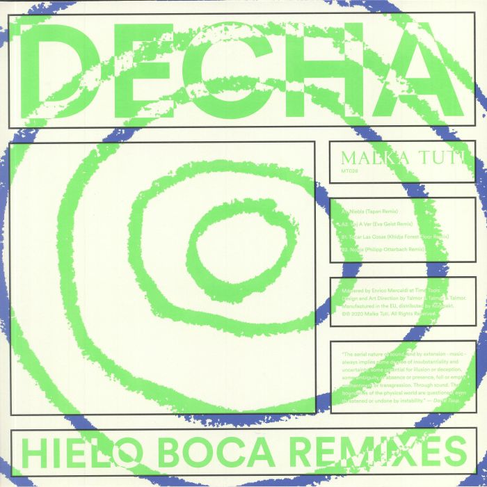 DECHA - Hielo Boca Remixes
