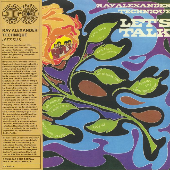 RAY ALEXANDER TECHNIQUE - Let's Talk (reissue)