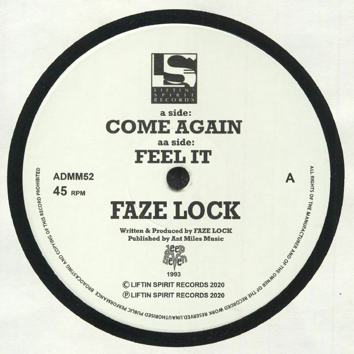FAZE LOCK - Come Again 1993: Reloaded