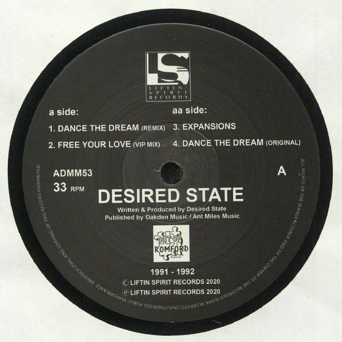 DESIRED STATE - Dance The Dream EP 1991-1992: Reloaded