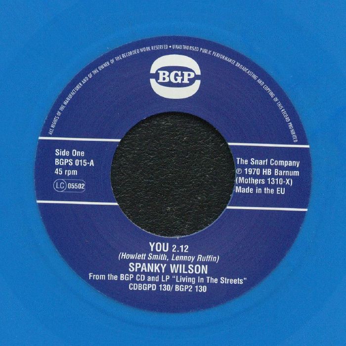 WILSON, Spanky - You (reissue) (Juno Exclusive)