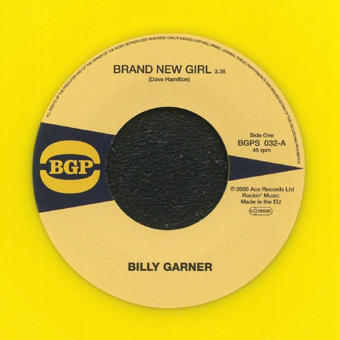 GARNER, Billy - Brand New Girl (reissue) (Juno Exclusive)