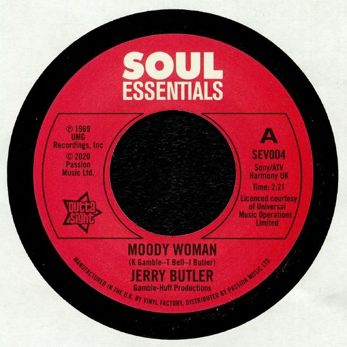 BUTLER, Jerry - Moody Woman