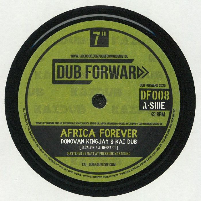 KINGJAY, Donovan/KAI DUB - Africa Forever