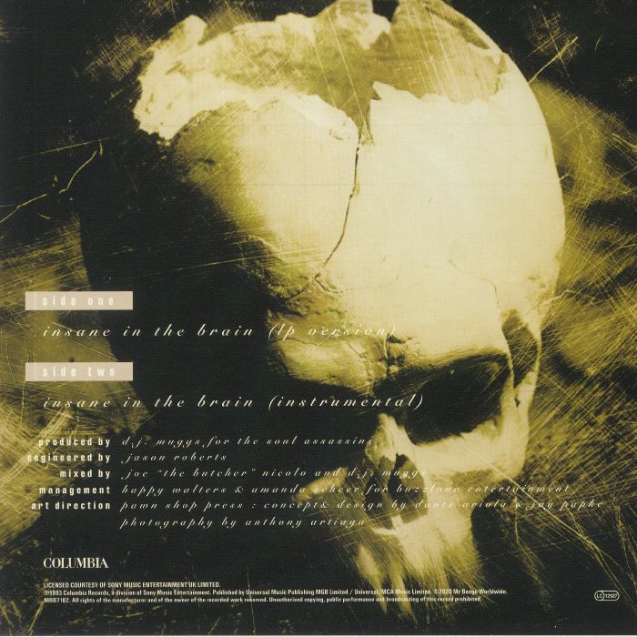 CYPRESS HILL - Insane In The Brain (reissue)