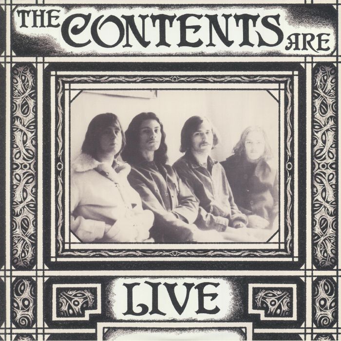 CONTENTS ARE, The - Live Davenport Iowa 1968