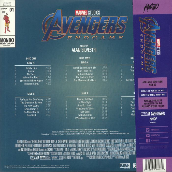 Alan SILVESTRI - Avengers: Endgame (Soundtrack) Vinyl at Juno Records.