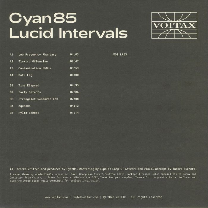 CYAN85 - Lucid Intervals