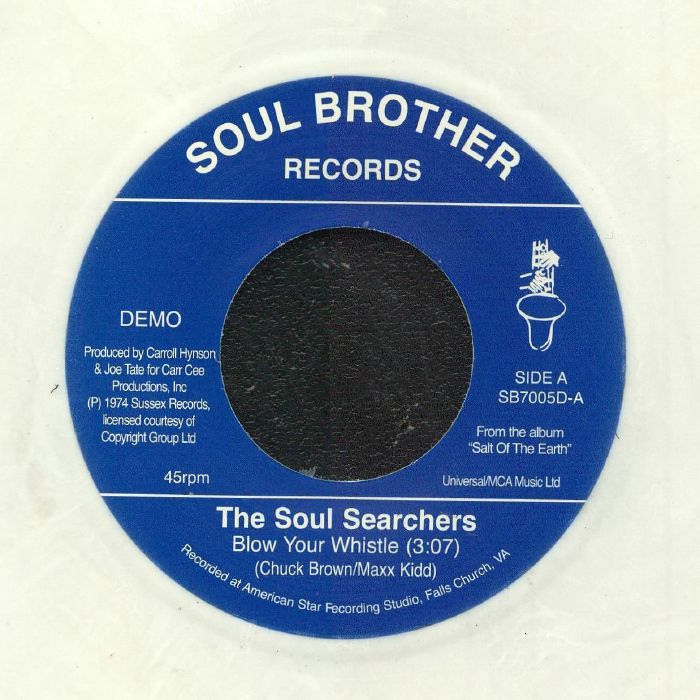 SOUL SEARCHERS, The - Blow Your Whistle (reissue) (Juno Exclusive)