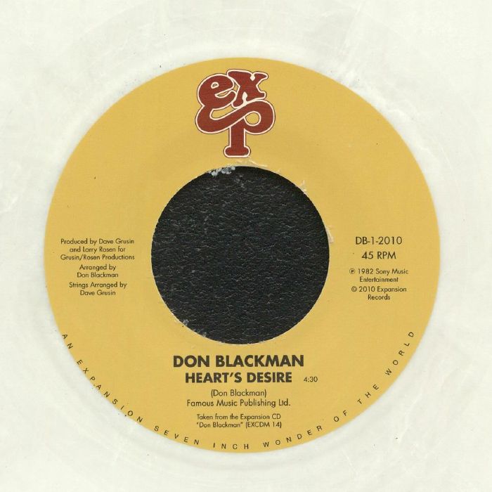 BLACKMAN, Don - Heart's Desire (reissue) (Juno Exclusive)
