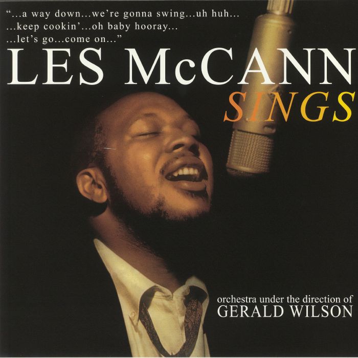 McCANN, Les/GERALD WILSON - Les McCann Sings (reissue)