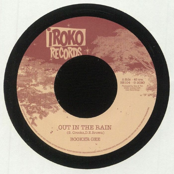 BOOKER GEE - Out In The Rain