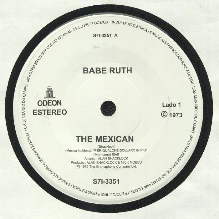 BABE RUTH - The Mexican (reissue)