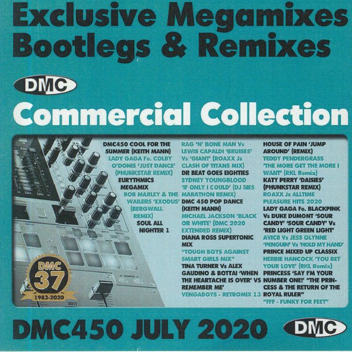 VARIOUS - DMC Commercial Collection July 2020: Exclusive Megamixes Bootlegs & Remixes (Strictly DJ Only)