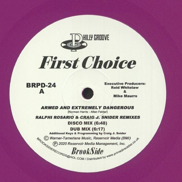 FIRST CHOICE - Armed & Extremely Dangerous/Love & Happiness (remixes)