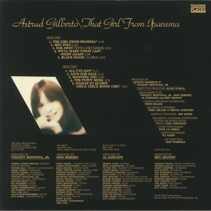 Astrud GILBERTO - That Girl From Ipanema