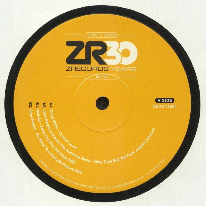 WILLIS, Doug/JOEY NEGRO/THE SUNBURST BAND/MID AIR - Joey Negro Presents 30 Years Of Z Records EP 2