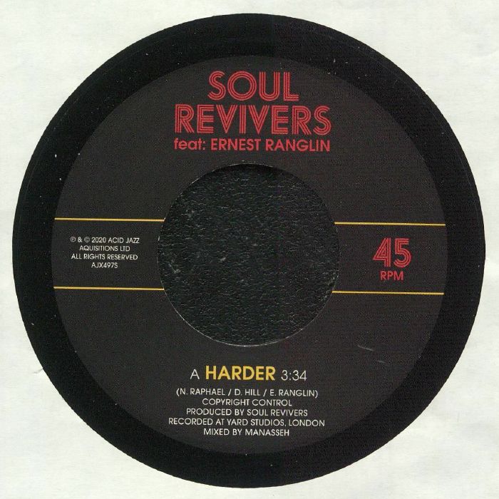 SOUL REVIVERS feat ERNEST RANGLIN - Harder