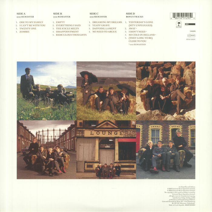 CRANBERRIES, The - No Need To Argue (Deluxe Edition)