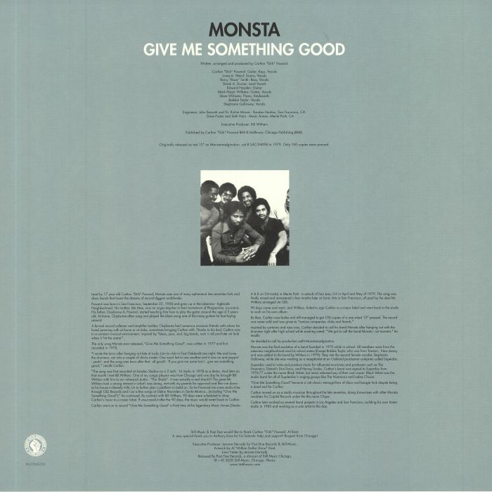 MONSTA - Give Me Something Good (reissue)
