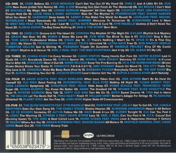 VARIOUS Ultimate Dance Anthems CD at Juno Records.