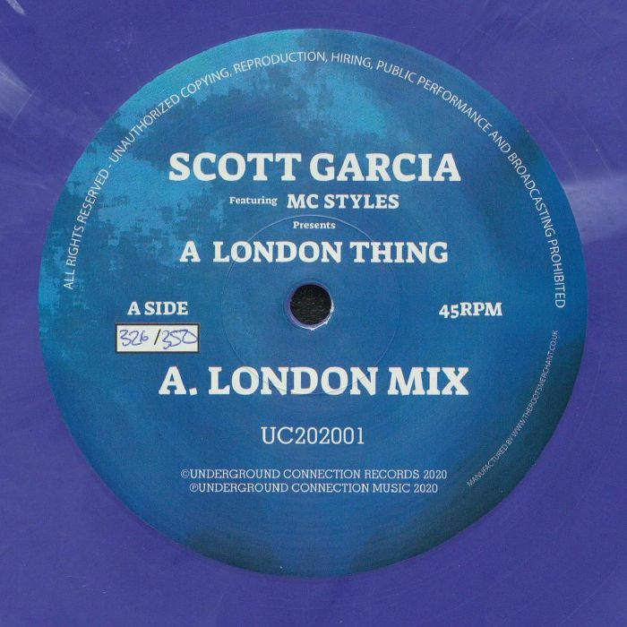 GARCIA, Scott - A London Thing (reissue)