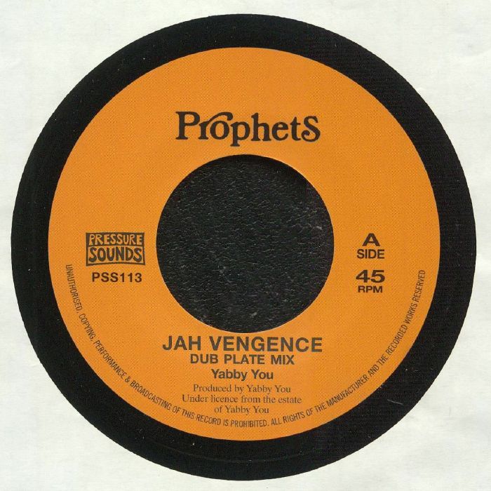 YABBY YOU - Jah Vengeance Dub Plate Mix