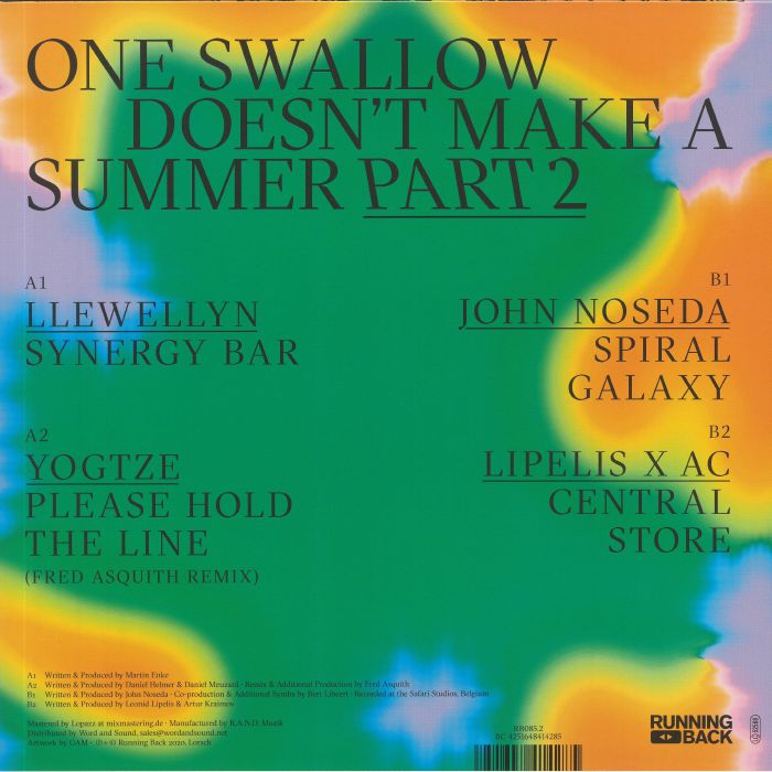 LLEWELLYN/YOGTZE/JOHN NOSEDA/LIPELIS/AC - One Swallow Doesn't Make A Summer: Part 2