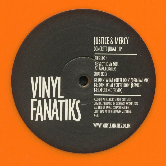 JUSTICE/MERCY - Concrete Jungle EP (reissue)