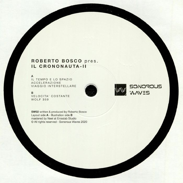 BOSCO, Roberto/IL CRONONAUTA - II EP