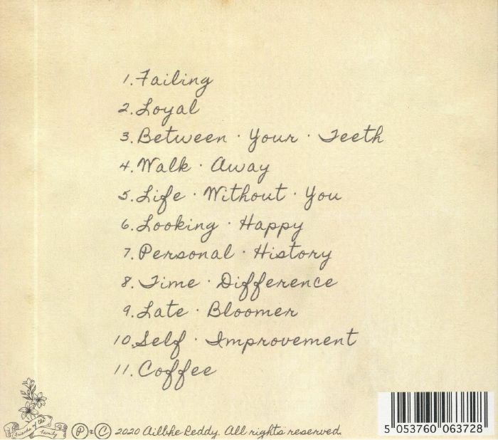 REDDY, Ailbhe - Personal History