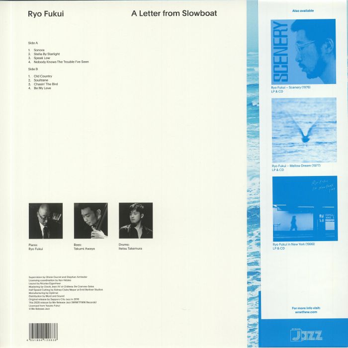 FUKUI, Ryo - A Letter From Slowboat (half speed remastered)