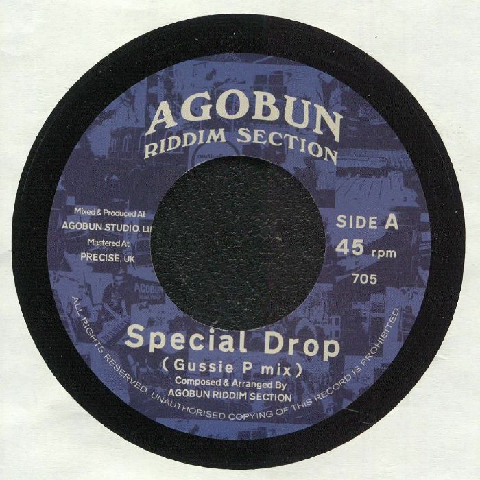 AGOBUN RIDDIM SECTION/GUSSIE P - Special Drop