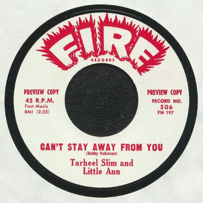 TARHEEL SLIM/LITTLE ANN/JOHNNY CHEF - Can't Stay Away From You