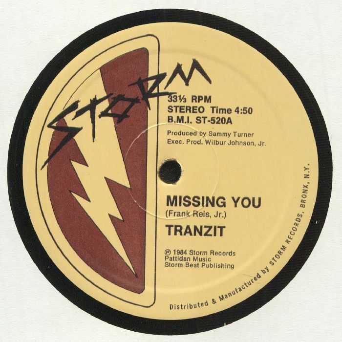 TRANZIT - Missing You (reissue)
