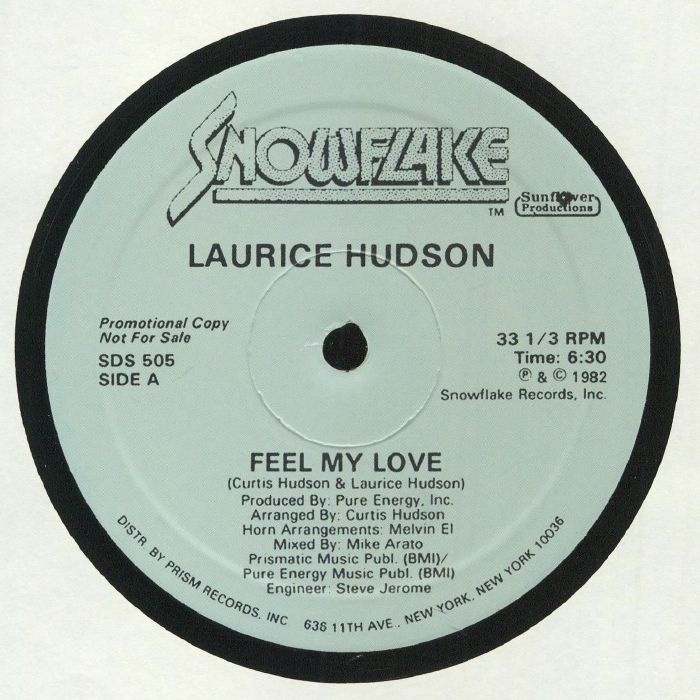 HUDSON, Laurice - Feel My Love (reissue)