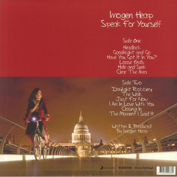 HEAP, Imogen - Speak For Yourself (reissue)
