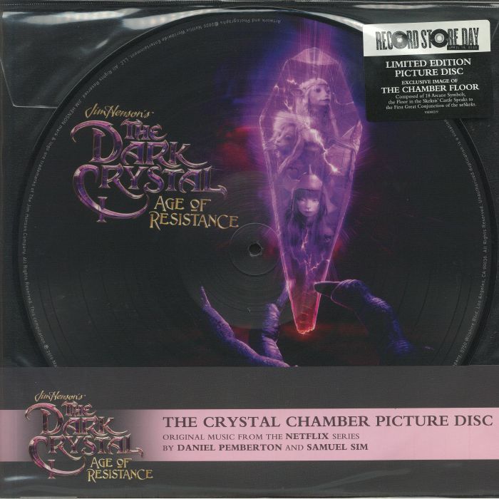 PEMBERTON, Daniel/SAMUEL SIM - The Dark Crystal: Age Of Resistance (The Crystal Chamber Picture Disc) (Soundtrack) (Record Store Day 2020)
