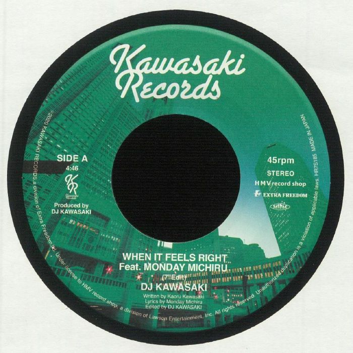 DJ KAWASAKI feat MONDAY MICHIRU - When It Feels Right