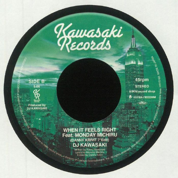 DJ KAWASAKI feat MONDAY MICHIRU - When It Feels Right