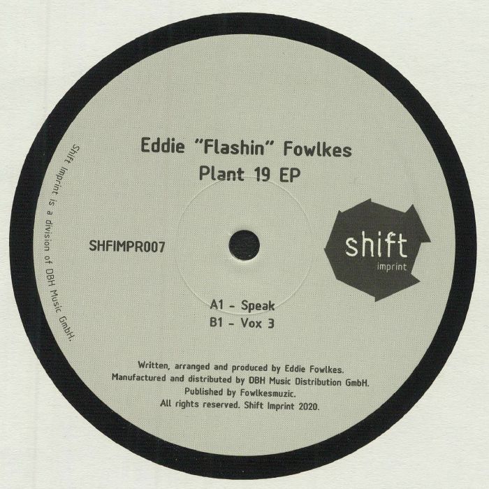 FOWLKES, Eddie - Plant 19 EP