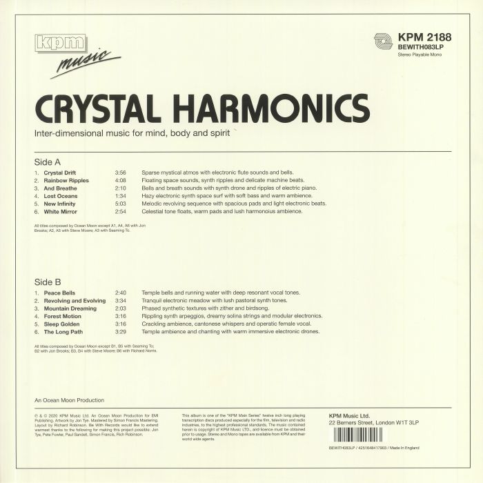 OCEAN MOON - Crystal Harmonics